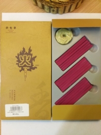 Купить Благовония Fengshui Incense, серия 5 элементов, элемент Огонь (аромат Роза) с подставкой в интернет-магазине Роза Мира