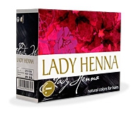 Купить Краска для волос Lady Henna-Чёрный. в интернет-магазине Роза Мира