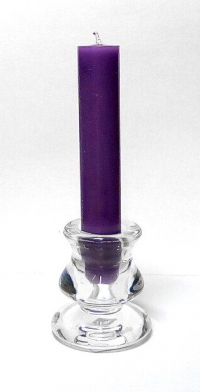 Купить Свеча фиолетовая в интернет-магазине Роза Мира