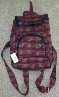 Купить Рюкзак с янтрами и узорами в интернет-магазине Роза Мира