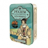 Купить Оракул Ленорман Пикси (Pixie’s Astounding Lenormand) в жестяной коробочке в интернет-магазине Роза Мира