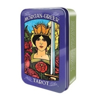 Купить Таро Моргана-Грира в жестяной коробке (Morgan-Greer Tarot in a Tin) в интернет-магазине Роза Мира