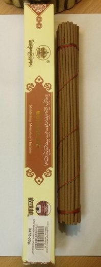 Благовоние Миндролинг (Mindroling Monastery's Incense), оранжевая упаковка, 50 палочек по 24 см. 