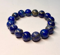 БРАСЛЕТ ЛАЗУРИТ 12 мм.