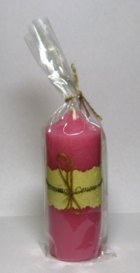 Купить Свеча розовая алтарная в интернет-магазине Роза Мира