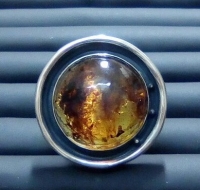 Кольцо Янтарь мексиканский. 