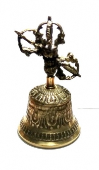 Буддийский колокол с ваджром. 