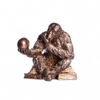 Купить Статуэтка обезьяна с черепом в интернет-магазине Роза Мира