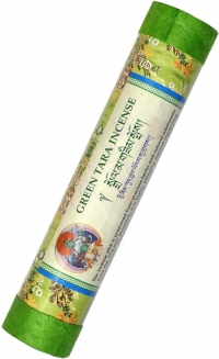 Купить Благовоние Green Tara (Зеленая Тара), 33 палочки по 19 см в интернет-магазине Роза Мира